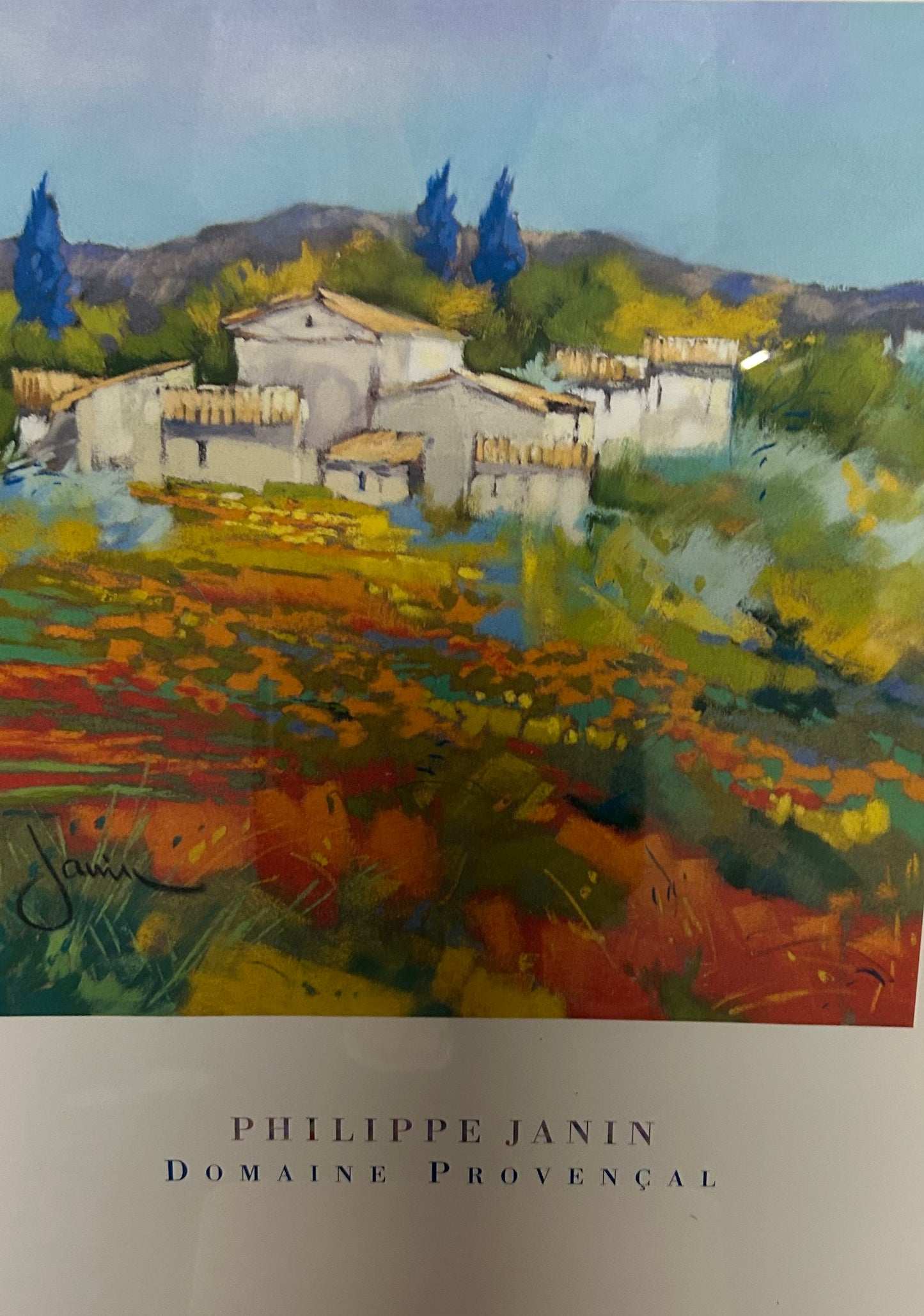 Tableau Philippe Janin (Domaine provençal)