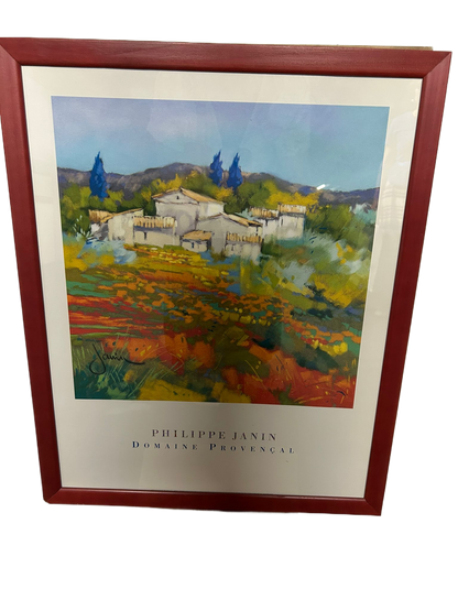 Tableau Philippe Janin (Domaine provençal)