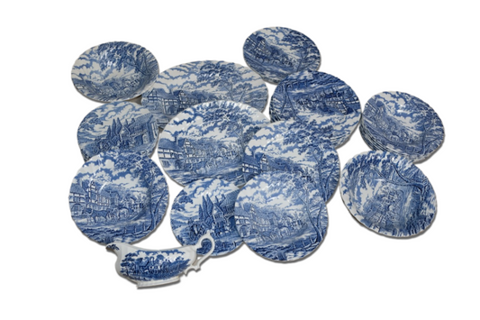 Service de table en porcelaine anglaise 32 pièces